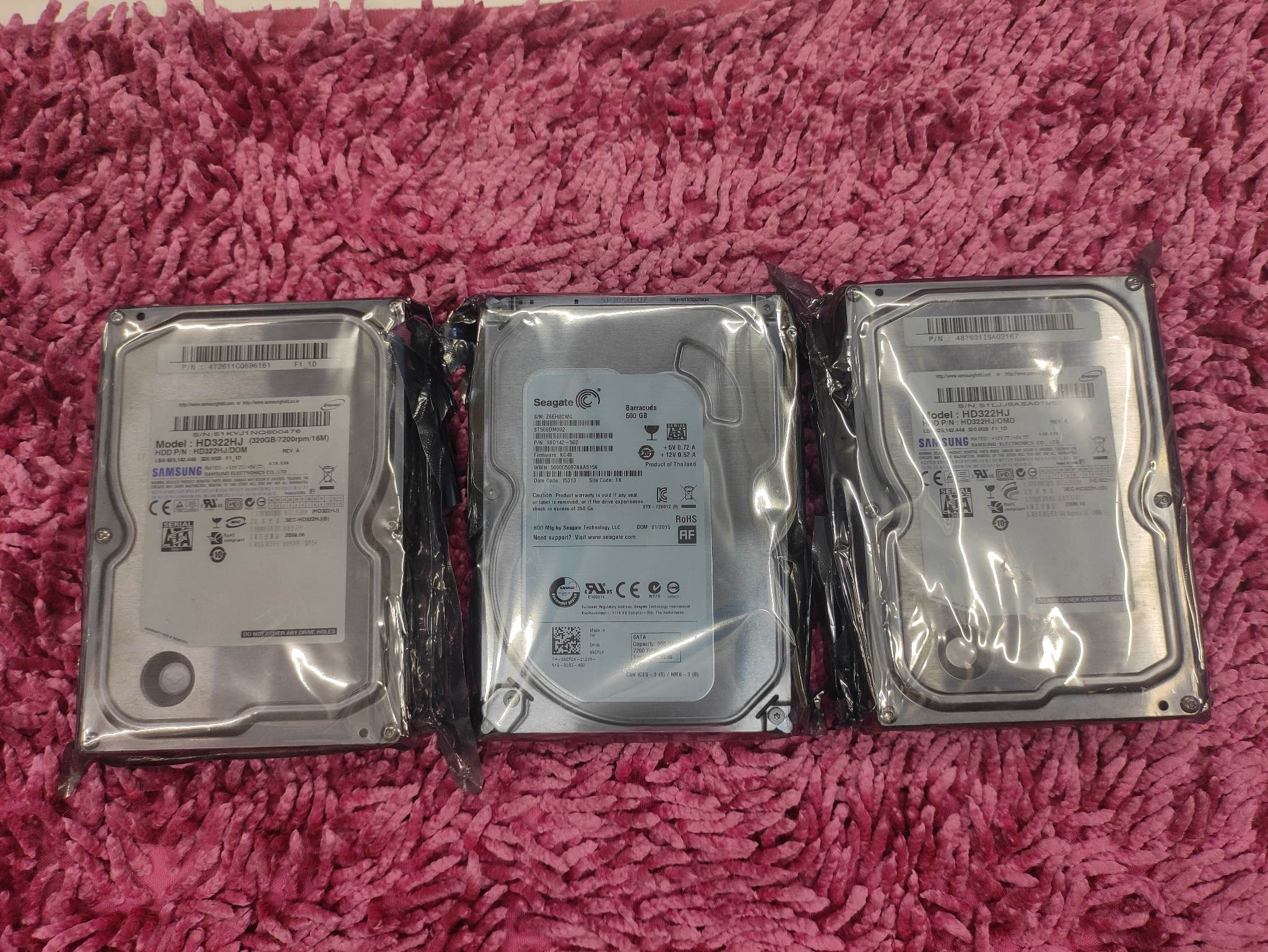 HDD 500GB Samsung.Hitachi,ceagate